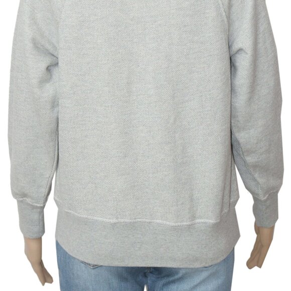 Free People With Everything Sweatshirt Heather Grey Hoodie Top M - Picture 8 of 9